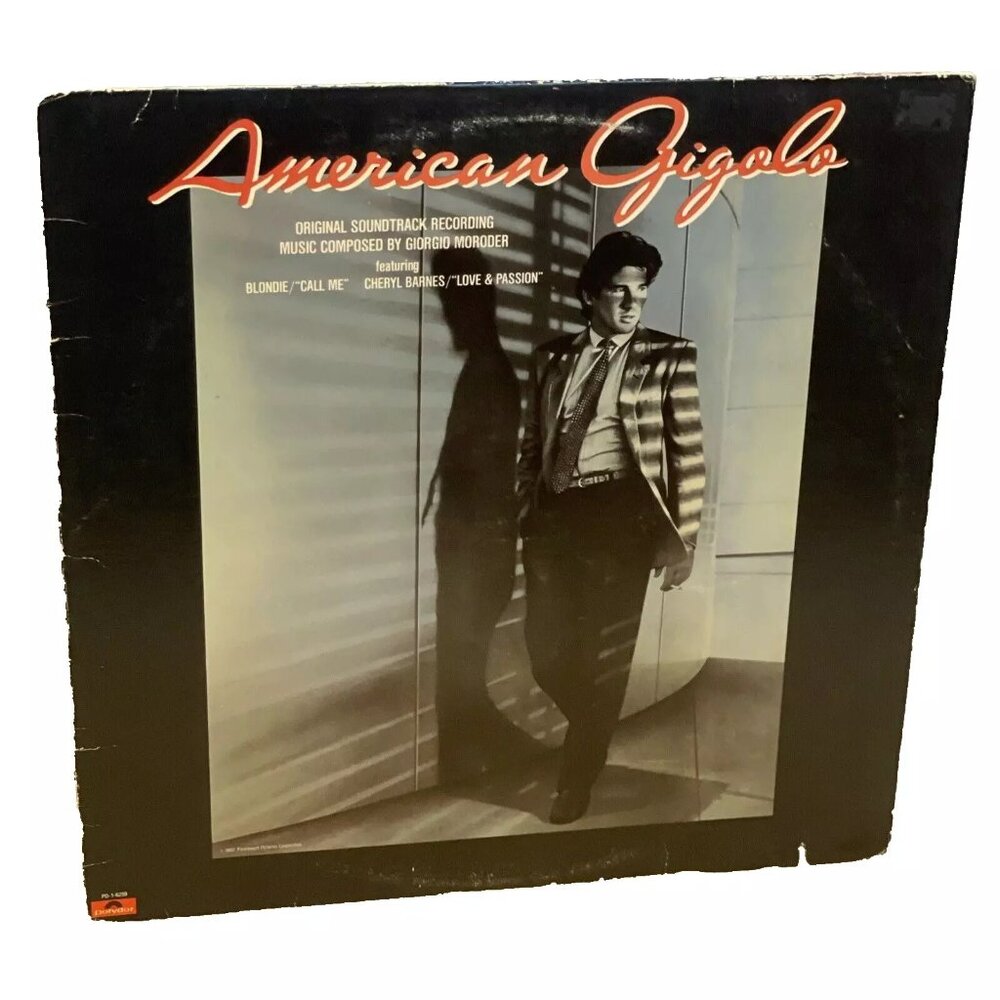 American Gigolo (Original Soundtrack)(Vinyl, 1980) Polydor PD-1-6259 VG LP